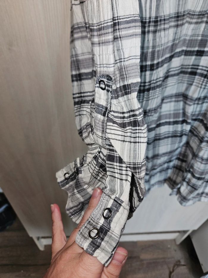 Chemise a carreaux taille 48 - photo numéro 3