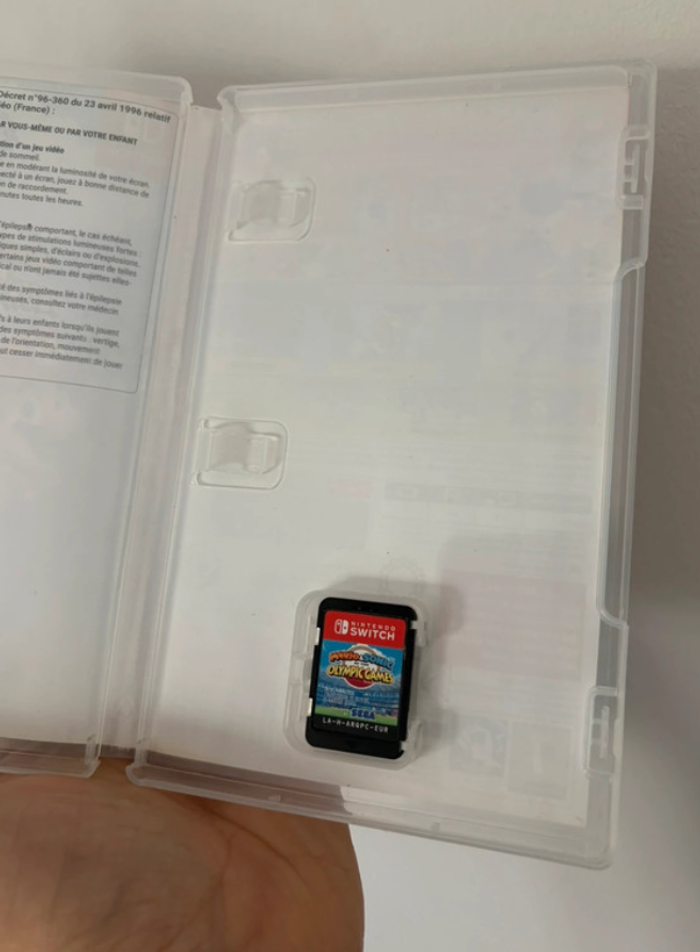 🌸 Jeu Nintendo Switch Mario et Sonic aux jeux olympiques en très bon état 🌸 - photo numéro 3