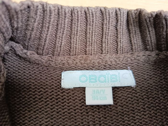 Gilet zippé garçon, OBAIBI, taille 3 ans - photo numéro 4