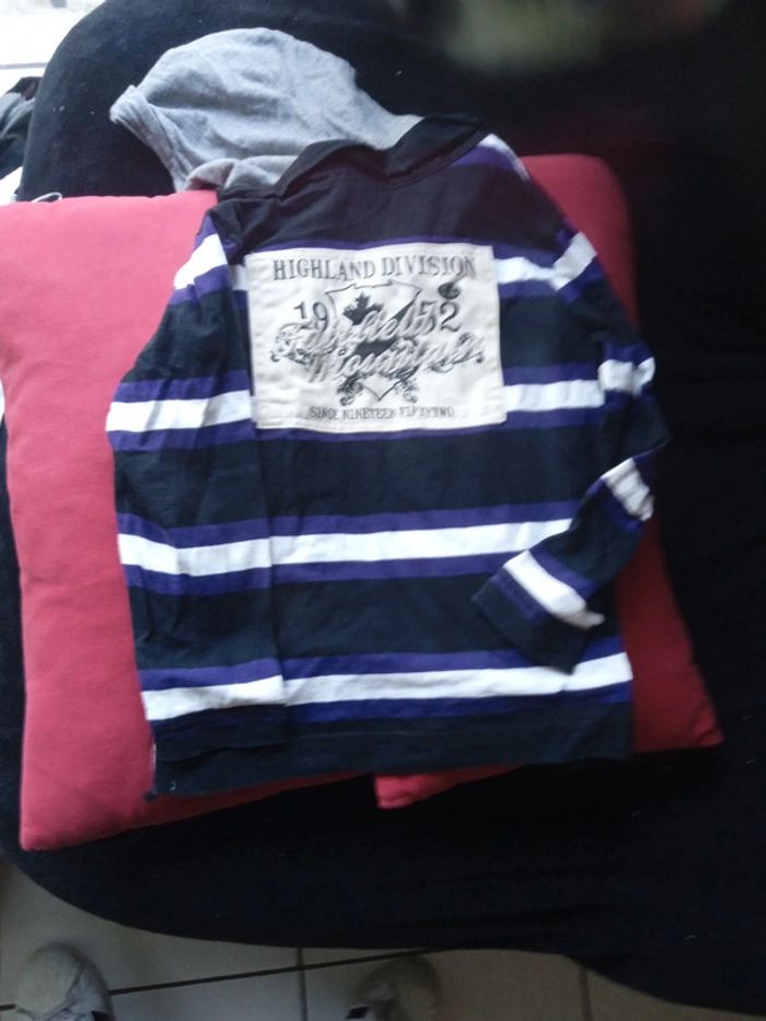 Tee-shirt manches longues 104 cm - photo numéro 2