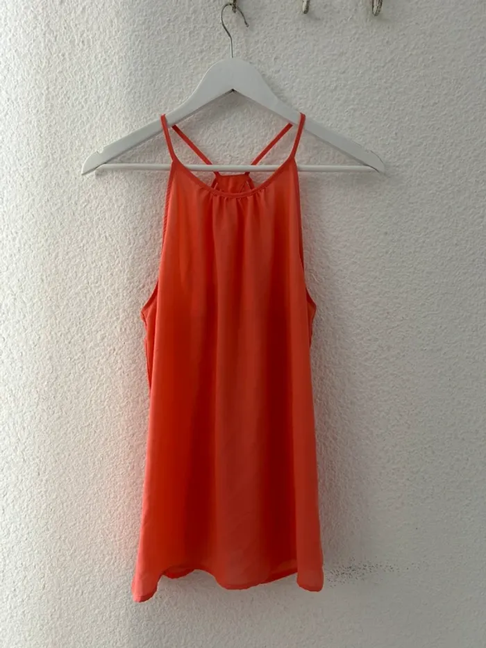 Débardeur corail - photo numéro 2
