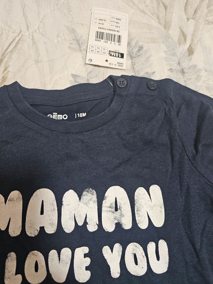 Tee-shirt manche longue gémo - photo numéro 3