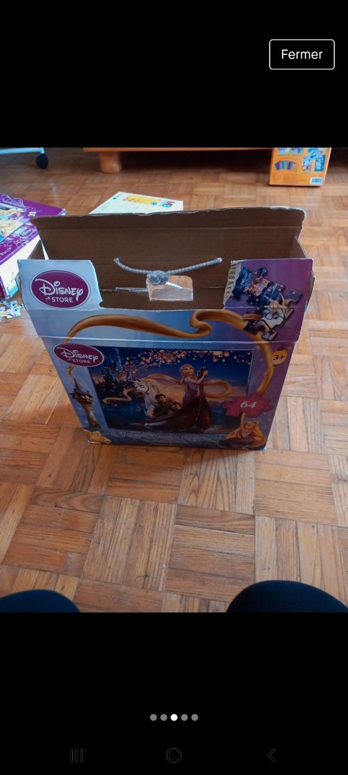 Puzzle 64 grosses pièces raiponce - photo numéro 3