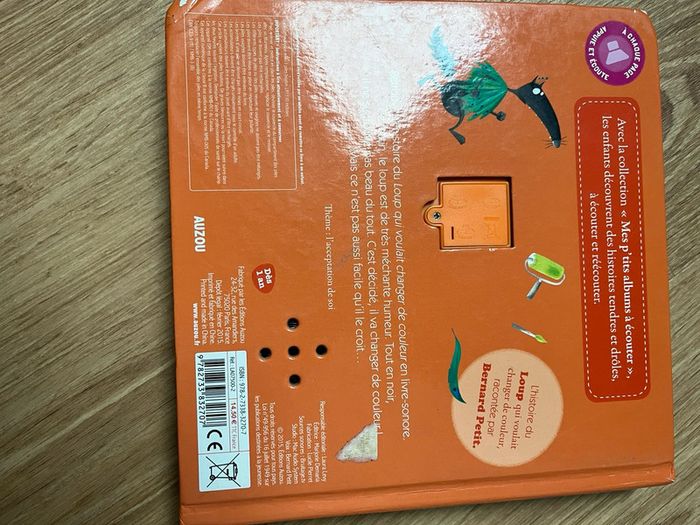 Livre audio le loup qui voulait changer de couleur - photo numéro 5
