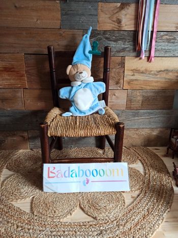 Doudou marionnette ours mes petits cailloux tbe