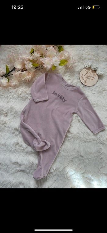 Pyjama velours Lila