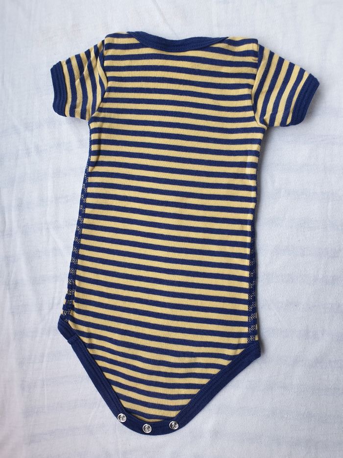 Body Manches Courtes Petit Bateau 1 mois - photo numéro 2