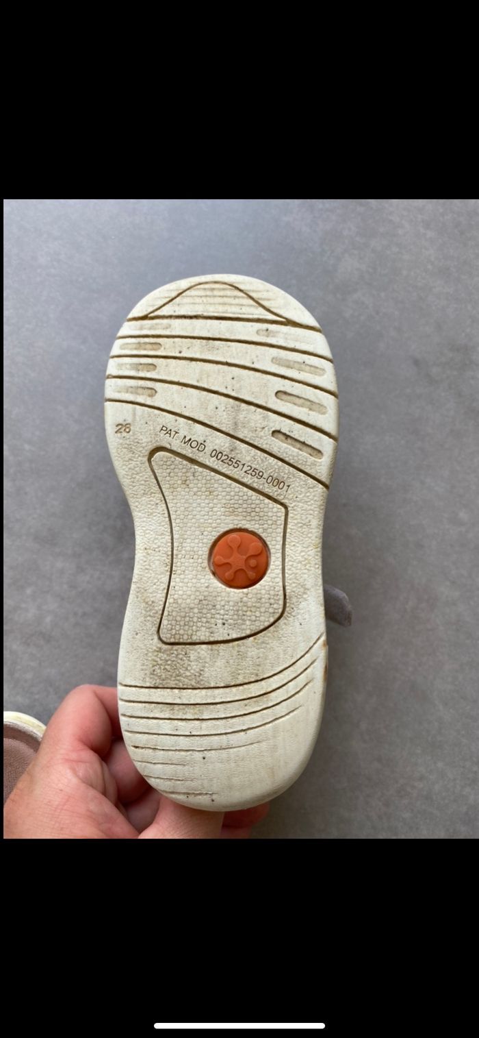 Sandales fille cuir Taille 28 - photo numéro 8