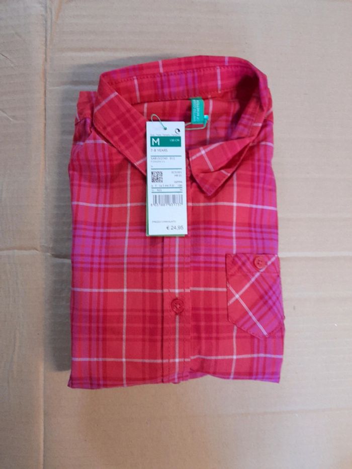 Chemise Benetton fille - photo numéro 4