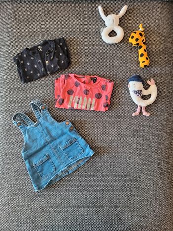 Ensemble 3 pièces fille 3 mois
