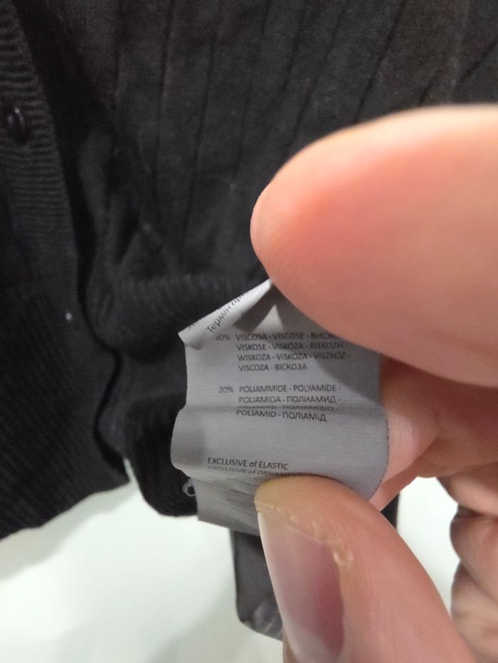 Gilet noir Tezenis - photo numéro 4