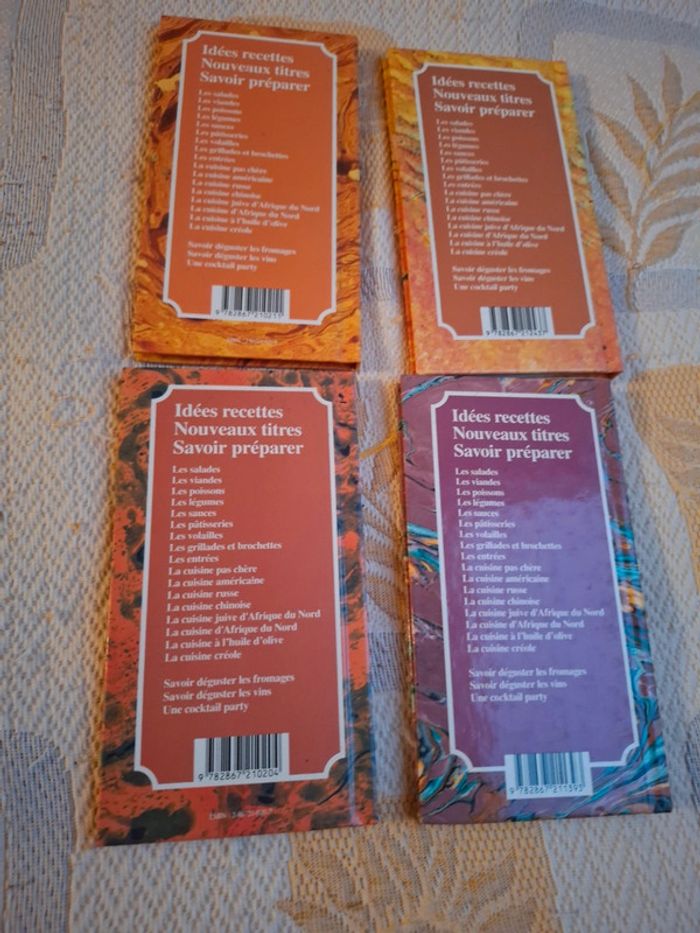 Jolie lot de 4 livres de cuisines - photo numéro 6