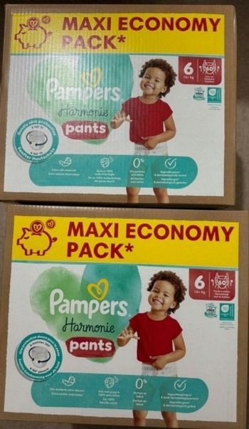 Couches pampers pants T6