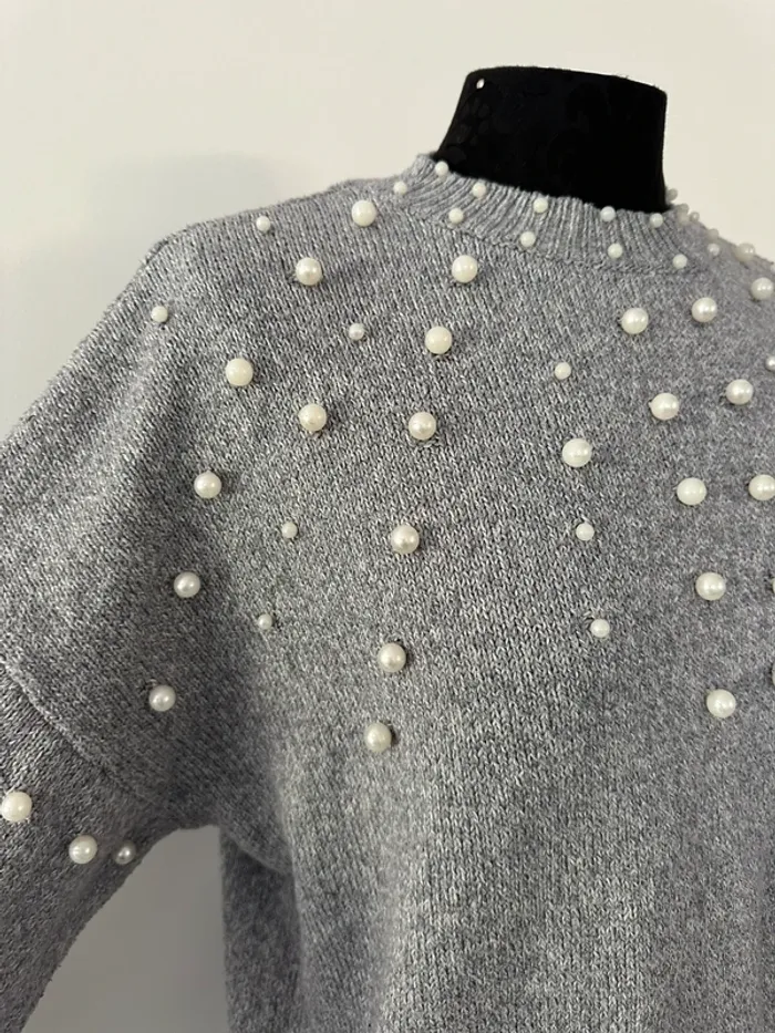 Pull gris Jennyfer - photo numéro 3