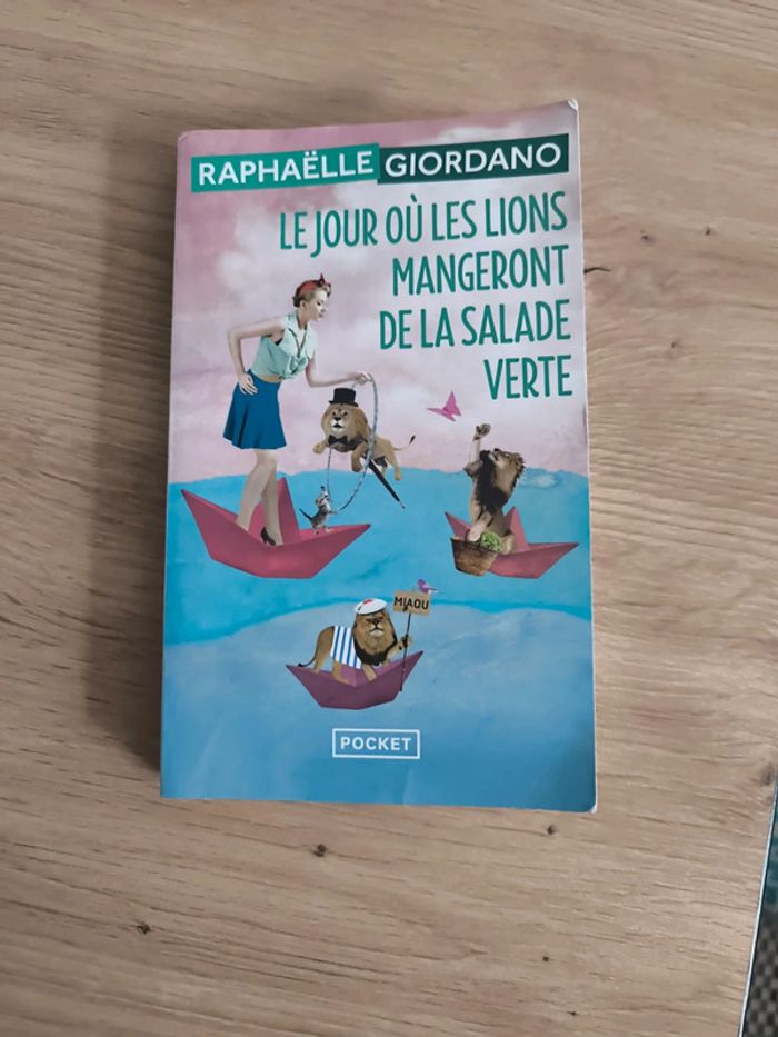 Livre le jour où les lions mangeront de la salade verte
