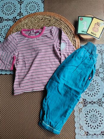 Ensemble fille  18  mois