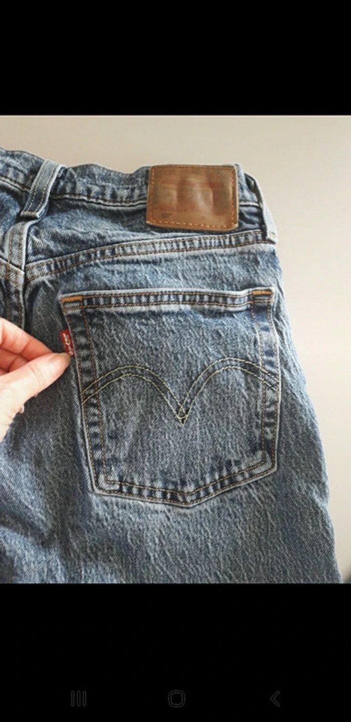 Pantalon jeans levis fille w 26 l 26 parfait état xxs taille 32 - photo numéro 5