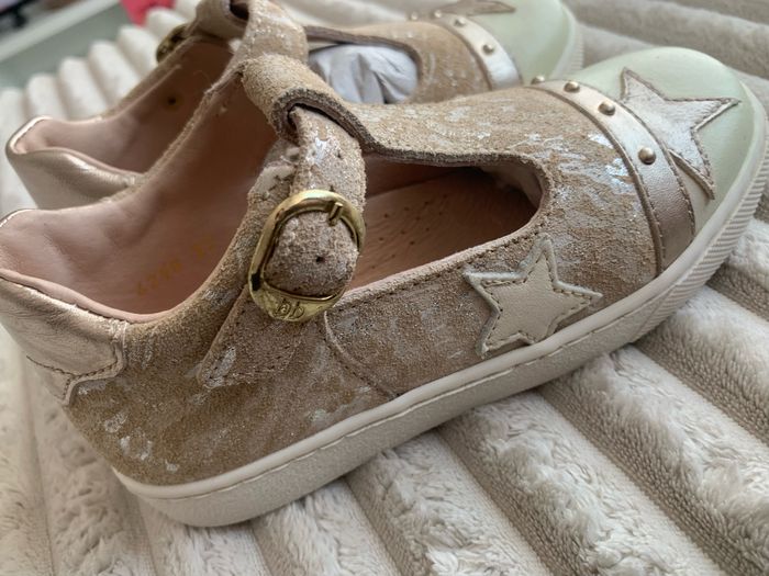 Ballerines rose cuir - photo numéro 2