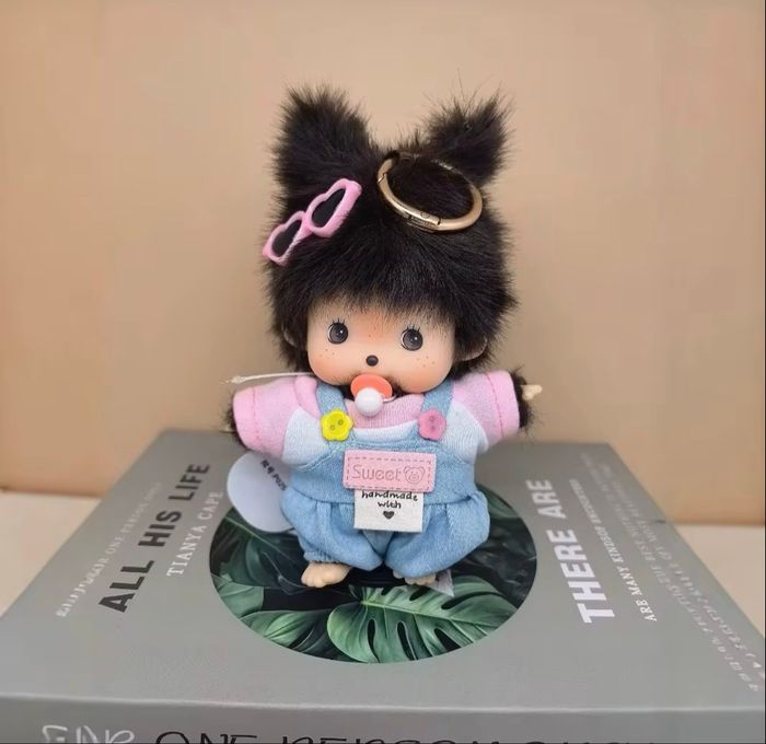 Peluche Monchhichi 15 cm neuve