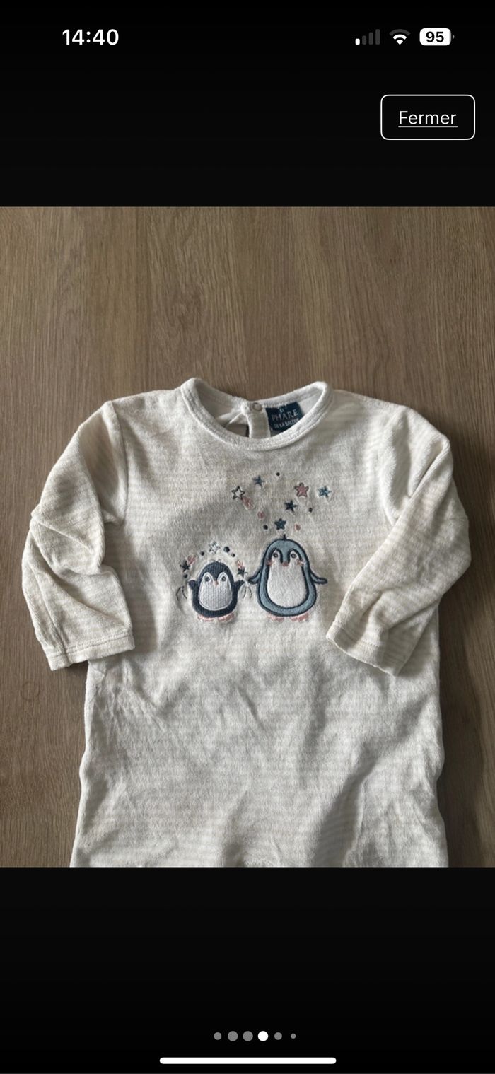 Lot de pyjama en velour - photo numéro 4