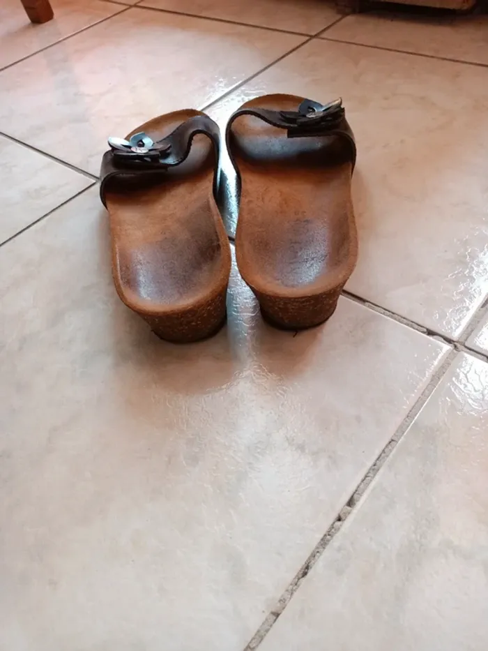 Mules nu pieds taille 39 - photo numéro 4