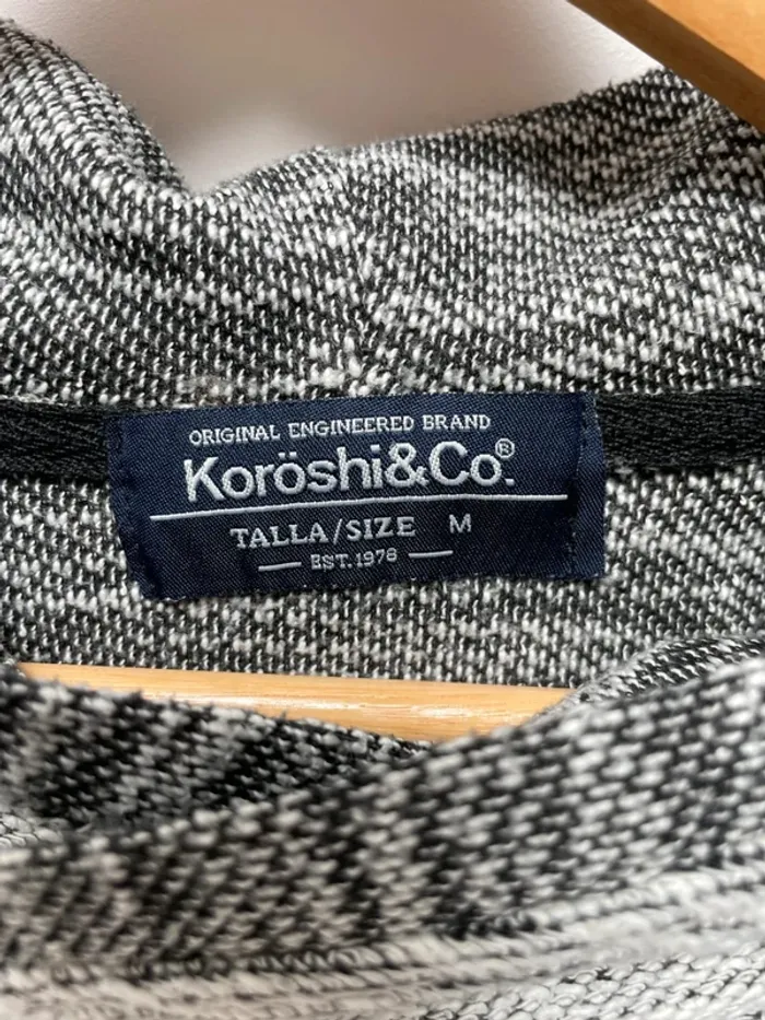 Koröshi hoodie sweater grey Mens M - photo numéro 5