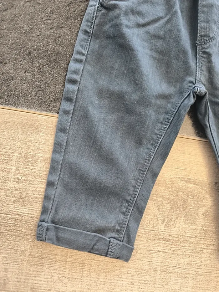 Pantalon coupe Chino large garçon 9 mois 74cm Petit Béguin - photo numéro 3