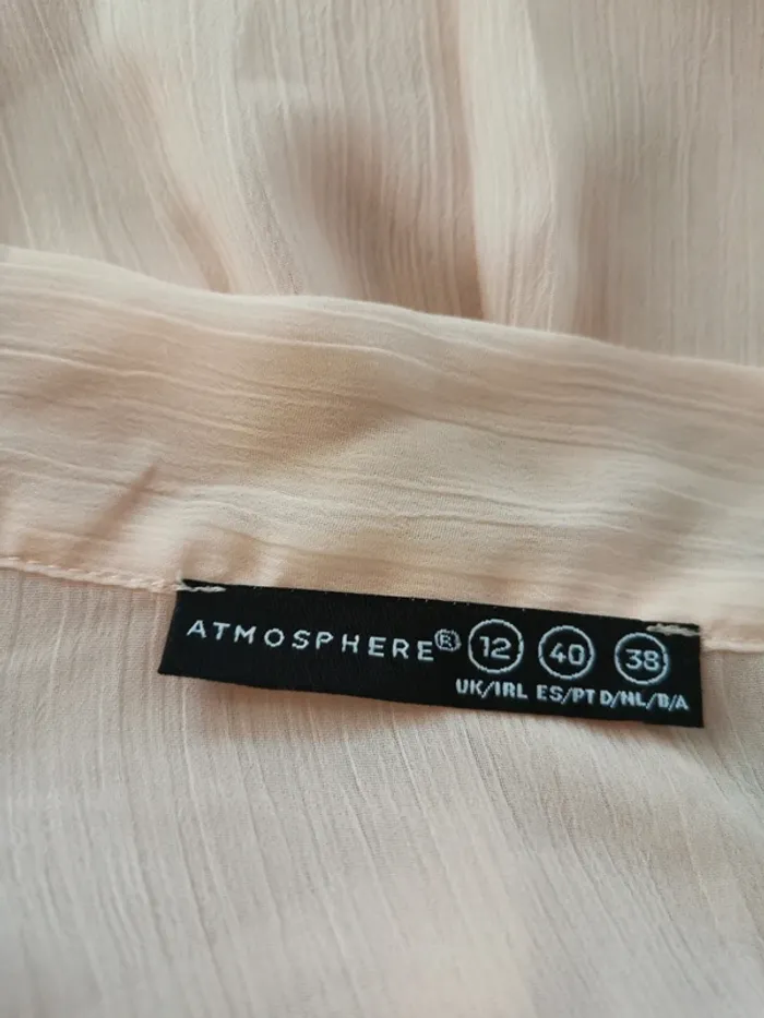 Top fluide. Rose pâle. Taille 38.Atmosphere - photo numéro 6