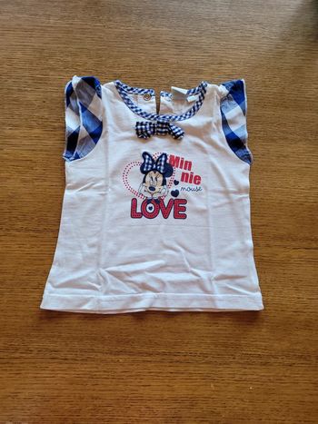 T shirt plus jupe 12 mois