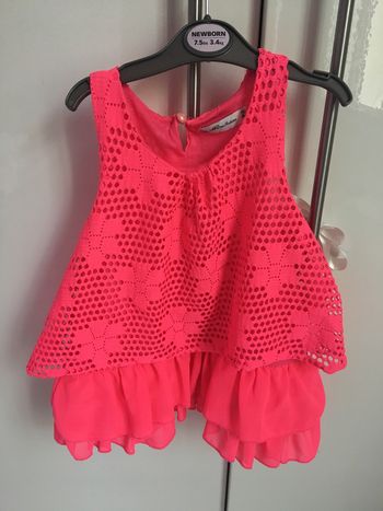 Robe 2 ans rose fushia