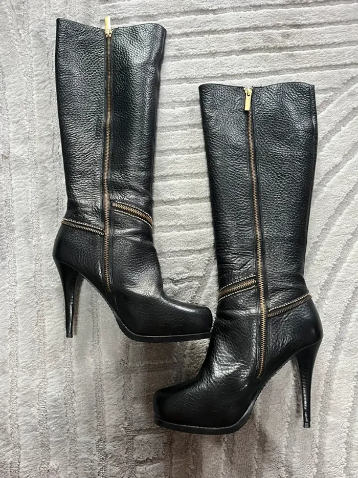 Bottes hautes Liu Jo noires - photo numéro 2