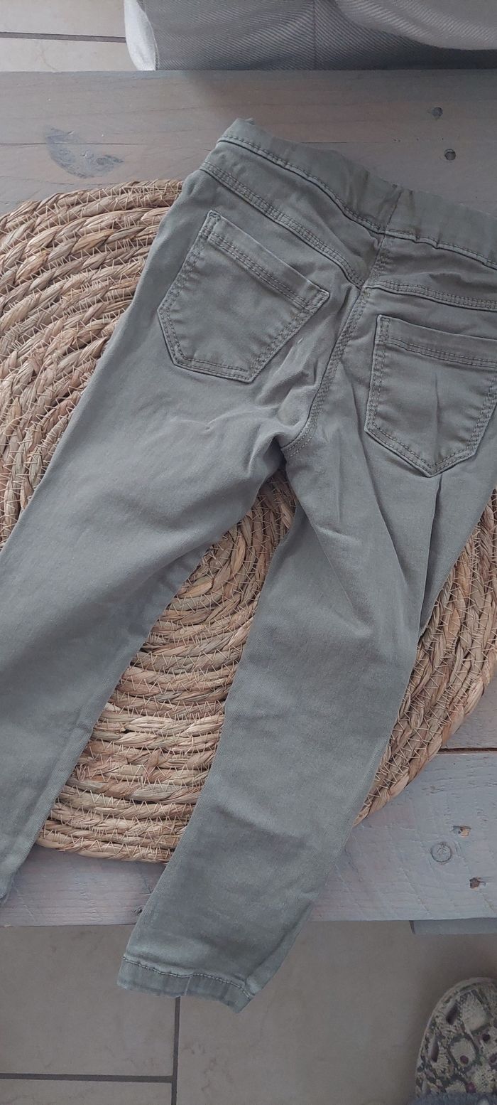 Pantalon jean slim taille Tao 2 ans - photo numéro 2