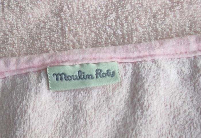 Cape de bain rose Moulin Roty - photo numéro 2