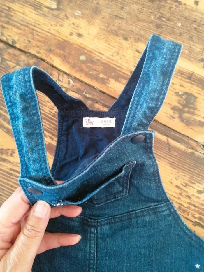 Robe en jean 18mois - photo numéro 3