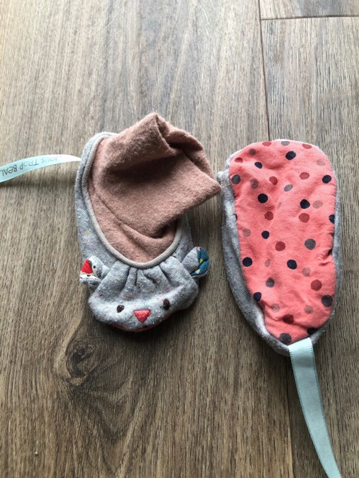 Chausson bébé naissance moulin roty - photo numéro 2