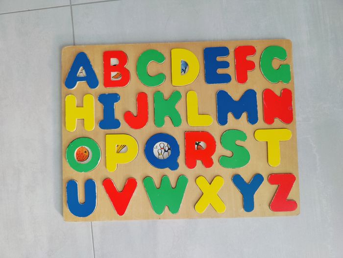 Puzzle alphabet
