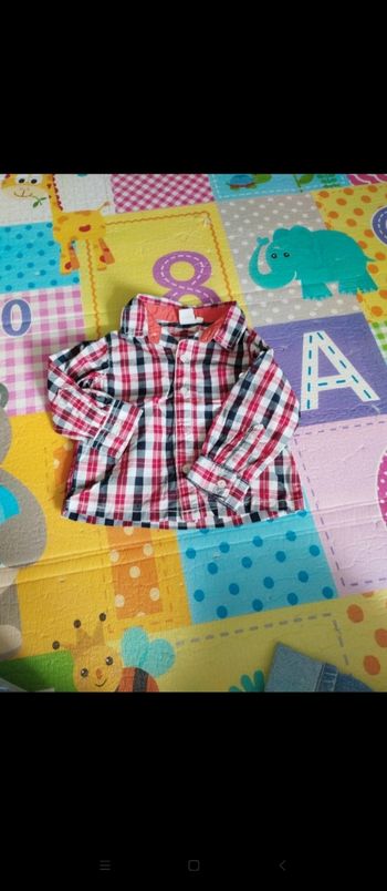 Chemise bébé garçon 18 mois