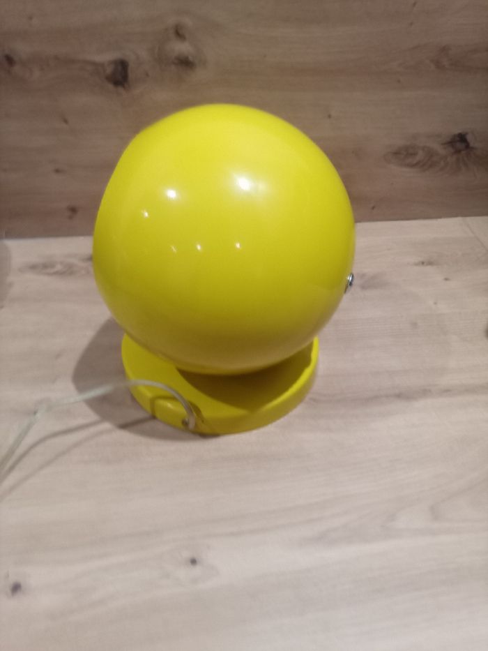 Lampe design boule en métal années 70 - photo numéro 4