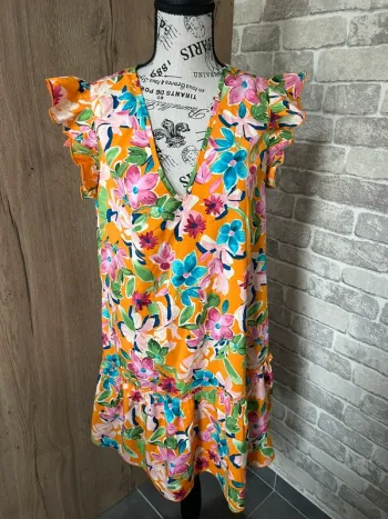 Robe bohème estivale taille L