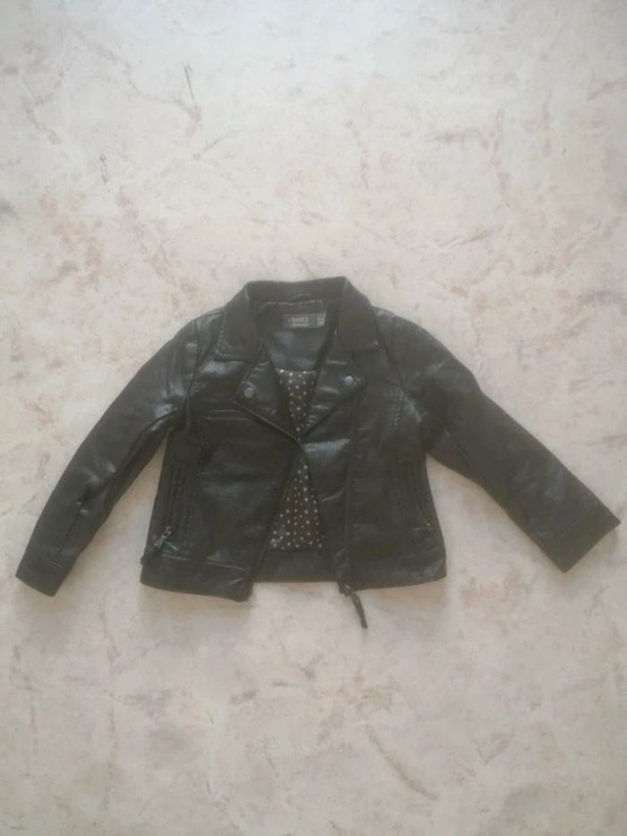 Veste en cuir enfant  4 ans