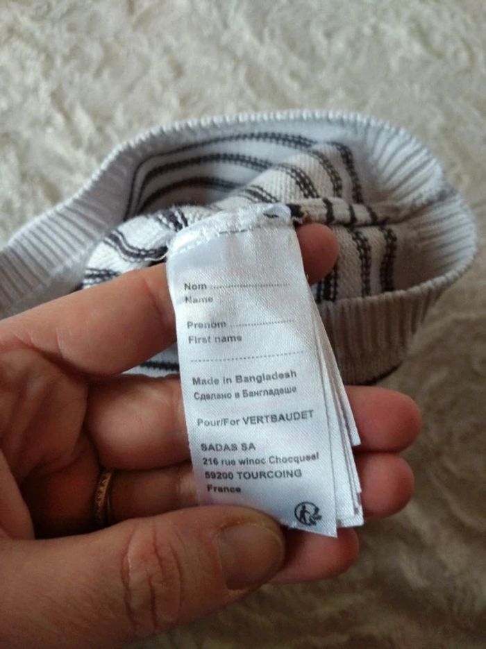 Pull Fille 3 mois Chat couronne Vertbaudet - photo numéro 6