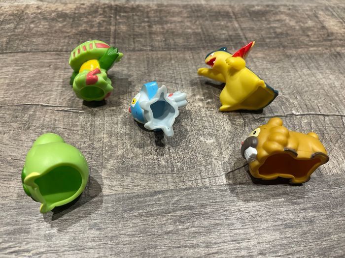 Lot n’2 : 5 Pokémon  Finger Puppet Pokémon / Nintendo (Bandai 2006) - photo numéro 2