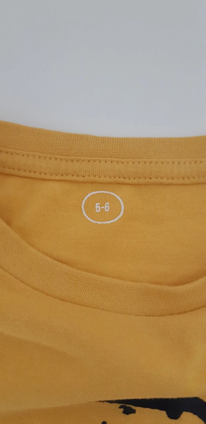 T-shirt manches longues garçon 5/6 ans - photo numéro 3