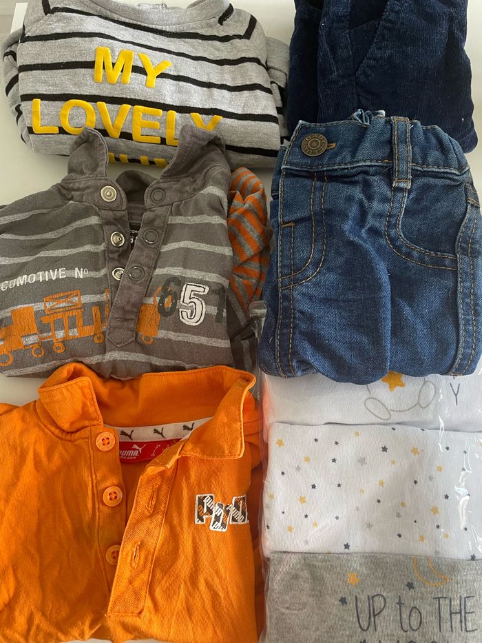 Lot de vêtements 6 mois