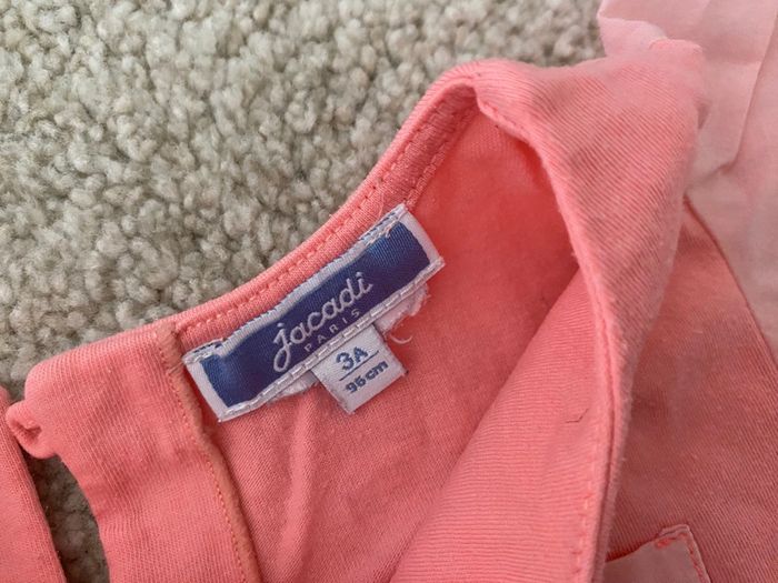 T-shirt sans manche épaules collerettes Jacadi 🌻 - photo numéro 3