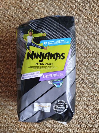 Couches Pampers ninjamas