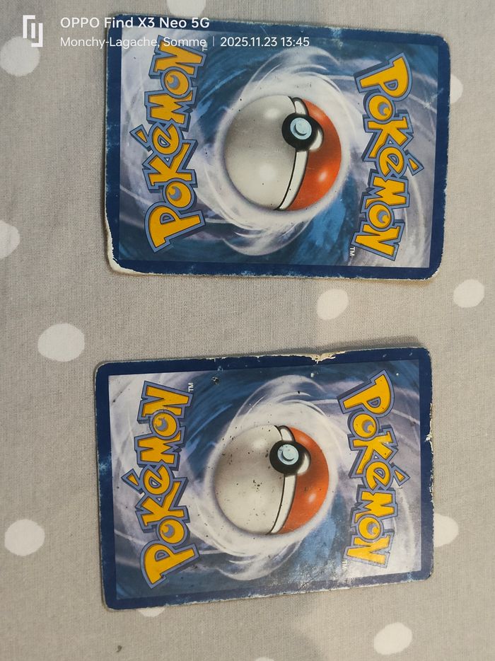 Lot 2 Cartes Pokémon base 2016 - photo numéro 2