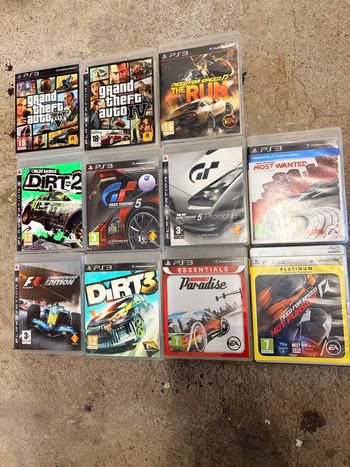 Jeux ps3 voiture lot 