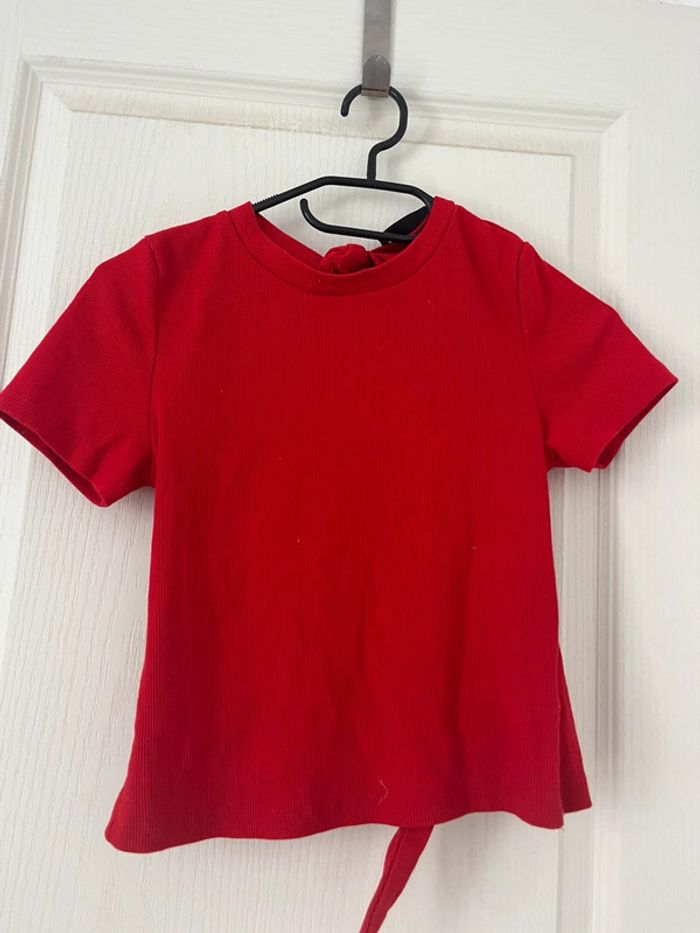 Top rouge shein taille M - photo numéro 2