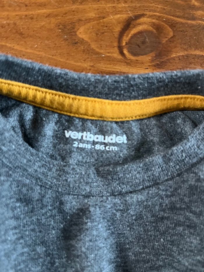 Lot de 2 tee shirts manches longues enfant bébé garçon - photo numéro 4